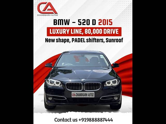 Used 2015 BMW 5-Series in Chandigarh