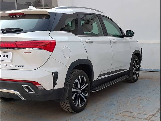 Used MG Hector Plus Savvy Pro 1.5 Turbo Petrol CVT 6 STR in Ahmedabad