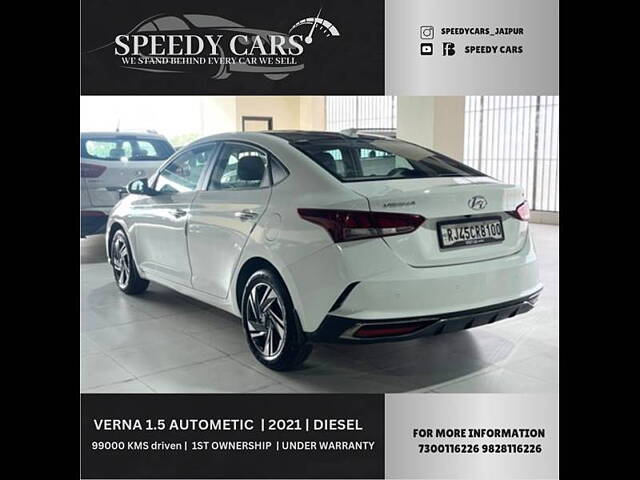 Used Hyundai Verna [2020-2023] SX 1.5 CRDi AT in Jaipur