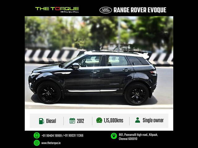 Used 2012 Land Rover Evoque in Chennai