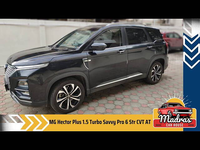 Used MG Hector Plus [2020-2023] Smart 1.5 Petrol Turbo CVT 6-STR in Chennai