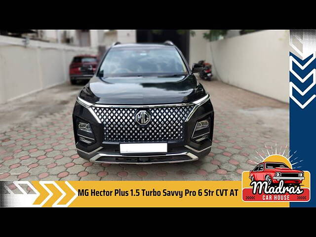 Used MG Hector Plus Savvy Pro 1.5 Turbo Petrol CVT 6 STR in Chennai