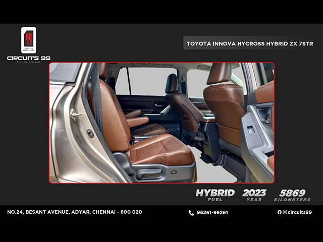 Used Toyota Innova Hycross ZX Hybrid 7 STR in Chennai