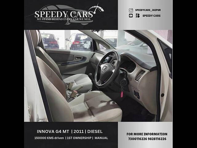 Used Toyota Innova [2009-2012] 2.5 GX 8 STR BS-IV in Jaipur