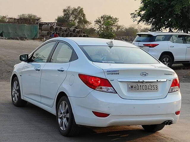 Used Hyundai Verna [2011-2015] Fluidic 1.6 VTVT SX Opt AT in Mumbai