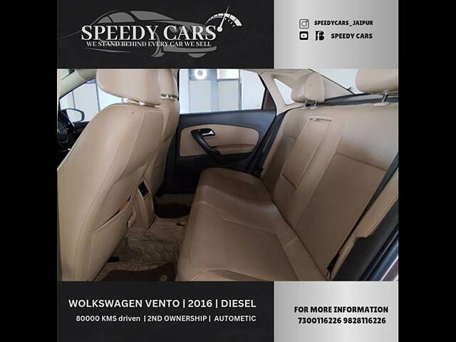 Used Volkswagen Vento [2015-2019] Highline Plus 1.5 AT (D) 16 Alloy in Jaipur