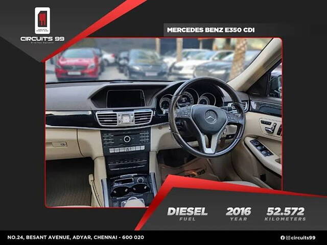 Used Mercedes-Benz E-Class [2015-2017] E 350 CDI Edition E in Chennai