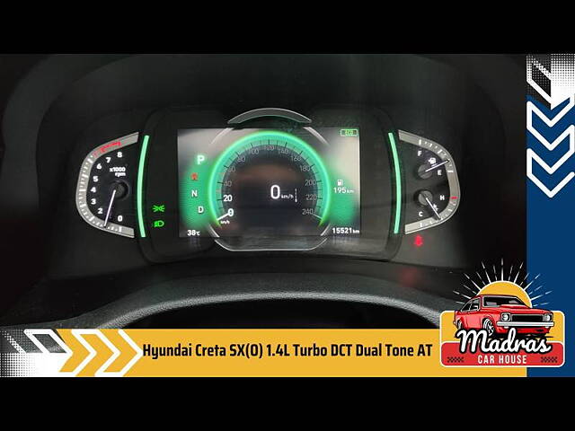 Used Hyundai Creta [2020-2023] SX (O) 1.4 Turbo 7 DCT Dual Tone [2022-2022] in Chennai