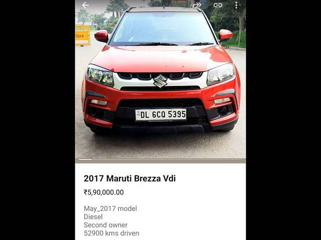 Used Maruti Suzuki Vitara Brezza [2016-2020] VDi in Delhi