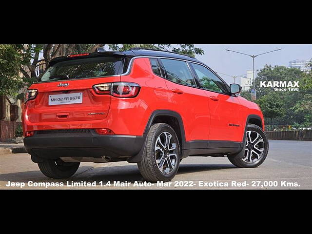 Used Jeep Compass Limited (O) 1.4 Petrol DCT [2021] in Mumbai