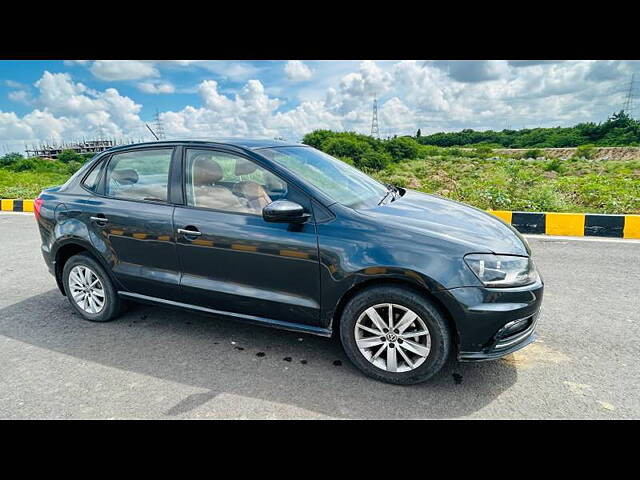 Used Volkswagen Ameo Highline Plus 1.5L AT (D)16 Alloy in Hyderabad