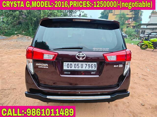 Used Toyota Innova Crysta [2016-2020] 2.4 GX 8 STR [2016-2020] in Bhubaneswar