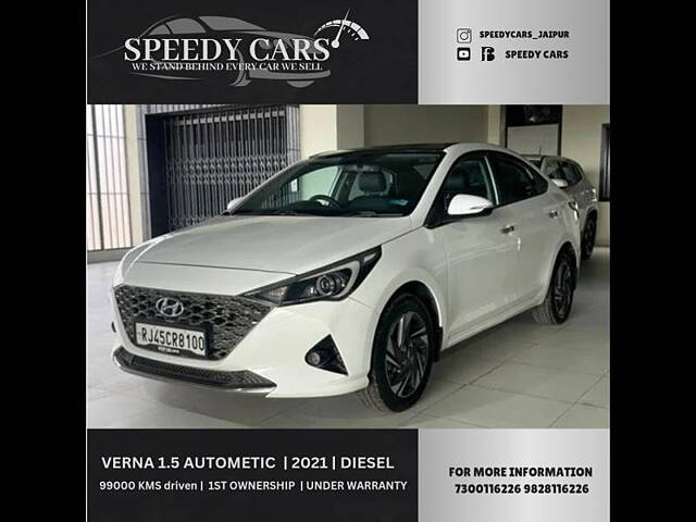 Used Hyundai Verna [2020-2023] SX 1.5 CRDi AT in Jaipur