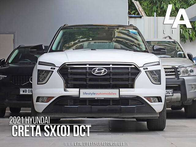 Used Hyundai Creta [2020-2023] SX (O) 1.4 Turbo 7 DCT Dual Tone [2022-2022] in Kolkata