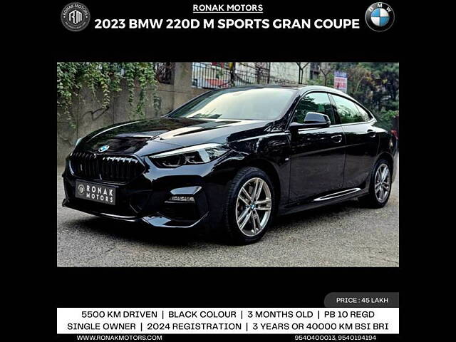 Used BMW 2 Series Gran Coupe 220d M Sport [2020-2021] in Chandigarh