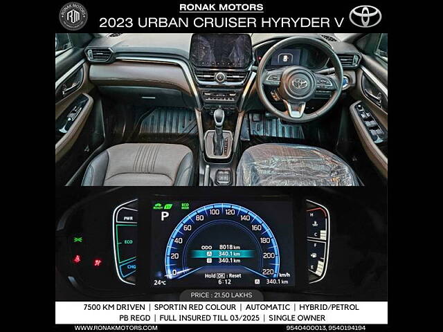 Used Toyota Urban Cruiser Hyryder V Hybrid [2022-2023] in Delhi