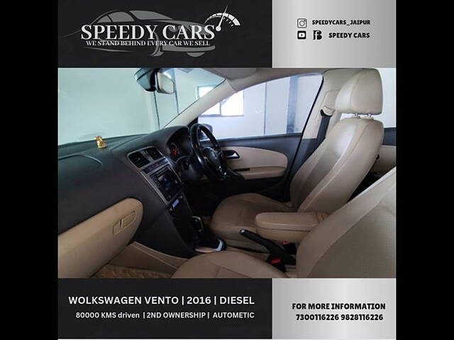 Used Volkswagen Vento [2015-2019] Highline Plus 1.5 AT (D) 16 Alloy in Jaipur