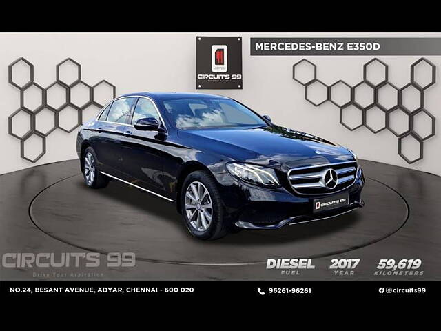 Used Mercedes-Benz E-Class [2017-2021] E 350 d Exclusive [2017-2019] in Chennai