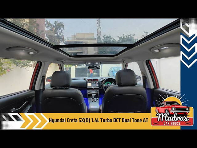 Used Hyundai Creta [2020-2023] SX (O) 1.4 Turbo 7 DCT Dual Tone [2022-2022] in Chennai