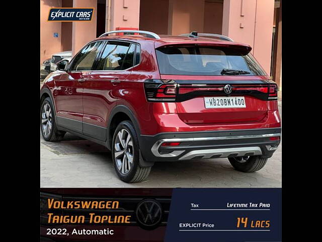 Used Volkswagen Taigun [2021-2023] Topline 1.0 TSI AT in Kolkata