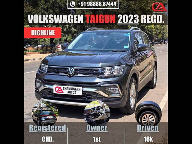 Used 2022 Volkswagen Taigun in Chandigarh