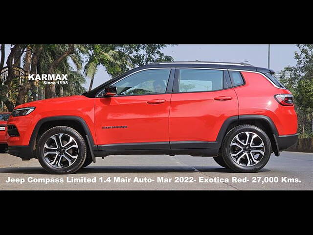 Used Jeep Compass Limited (O) 1.4 Petrol DCT [2021] in Mumbai