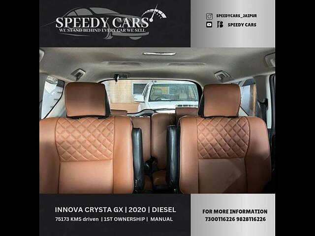 Used Toyota Innova Crysta [2016-2020] 2.4 G 7 STR [2016-2017] in Jaipur