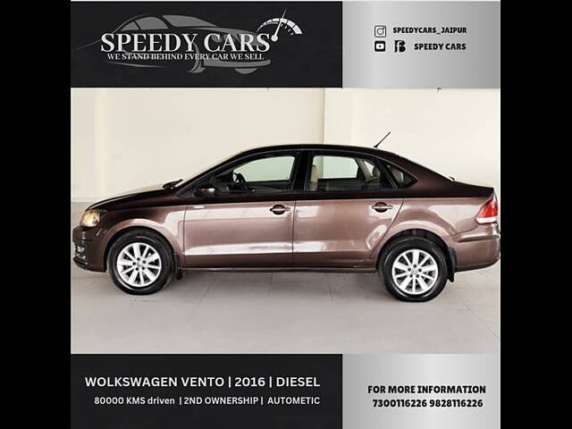 Used Volkswagen Vento [2015-2019] Highline Plus 1.5 AT (D) 16 Alloy in Jaipur