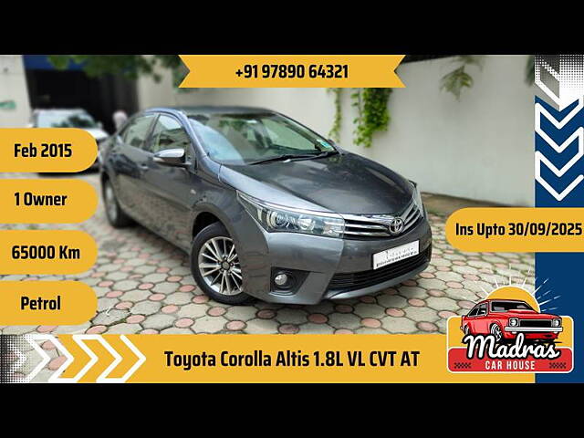 Used 2015 Toyota Corolla Altis in Chennai