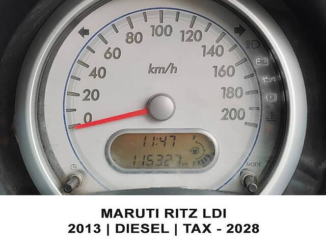 Used Maruti Suzuki Ritz [2009-2012] Ldi BS-IV in Kolkata