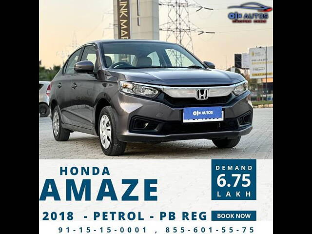 Used Honda Amaze [2018-2021] 1.2 S MT Petrol [2018-2020] in Mohali