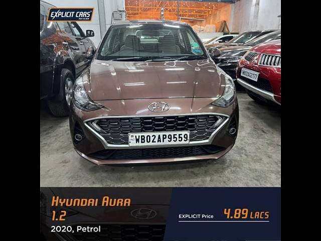 Used Hyundai Aura [2020-2023] S 1.2 Petrol in Kolkata