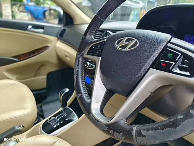 Used Hyundai Verna [2011-2015] Fluidic 1.6 VTVT SX Opt AT in Mumbai