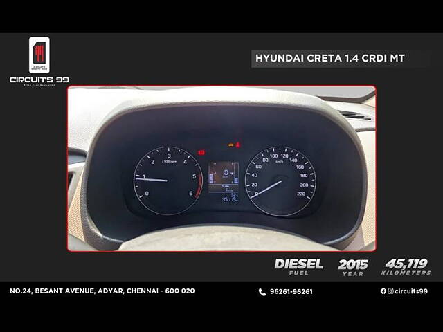 Used Hyundai Creta [2015-2017] 1.4 S in Chennai