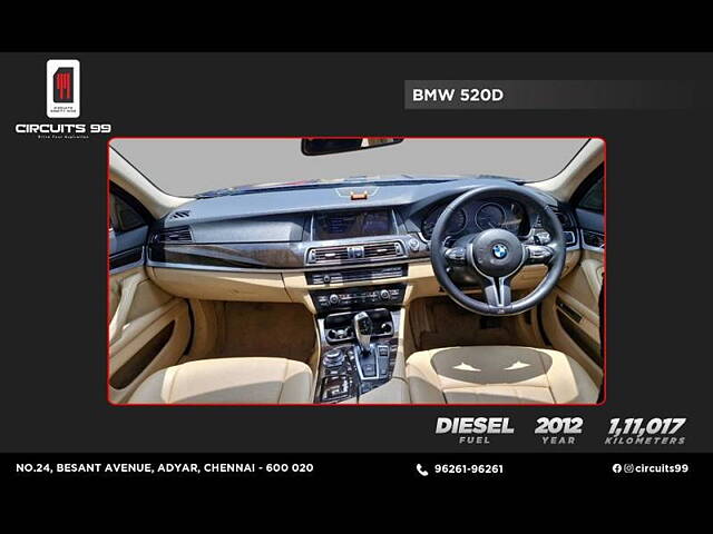 Used BMW 5 Series [2010-2013] 520d Sedan in Chennai