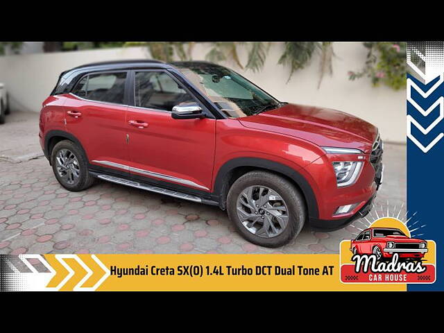 Used Hyundai Creta [2020-2023] SX (O) 1.4 Turbo 7 DCT Dual Tone [2022-2022] in Chennai