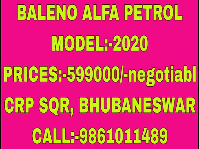 Used Maruti Suzuki Baleno [2015-2019] Alpha 1.2 in Bhubaneswar