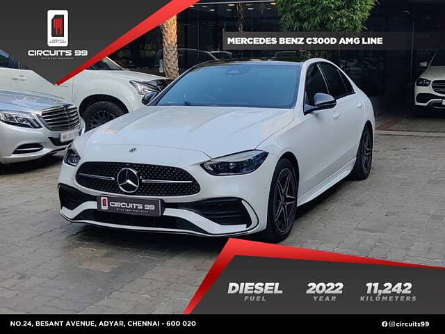 Used Mercedes-Benz C-Class [2018-2022] C 300d AMG line in Chennai