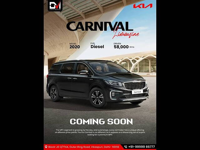 Used 2020 Kia Carnival in Delhi