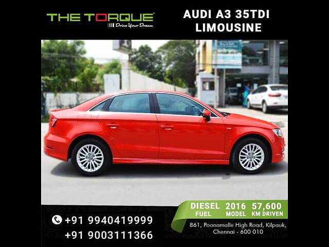 Used Audi A3 [2014-2017] 35 TDI Premium Plus + Sunroof in Chennai