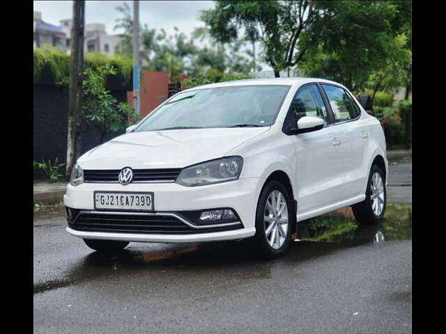 Used Volkswagen Ameo Highline Plus 1.5L AT (D)16 Alloy in Surat