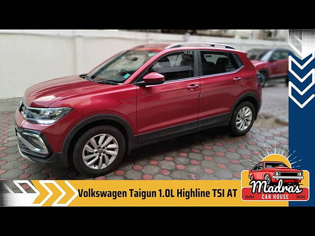 Used Volkswagen Taigun [2021-2023] Highline 1.0 TSI AT in Chennai