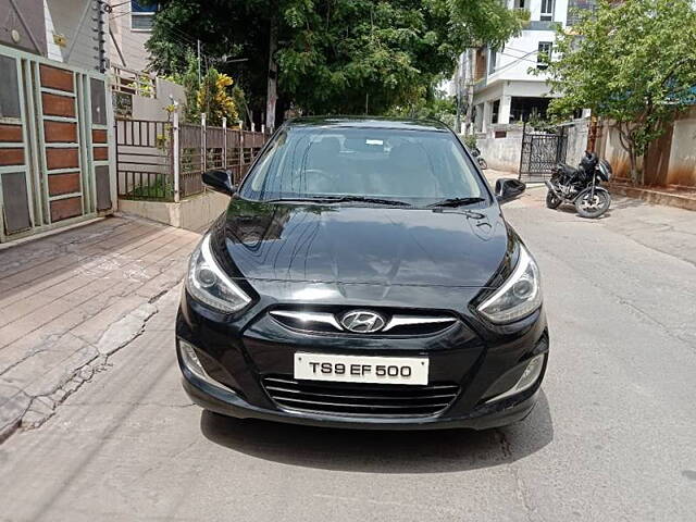 Used Hyundai Verna [2011-2015] Fluidic 1.6 CRDi SX Opt AT in Hyderabad