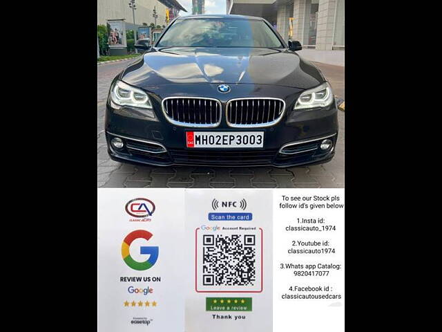 Used BMW 5 Series [2017-2021] 520d Luxury Line [2017-2019] in Mumbai