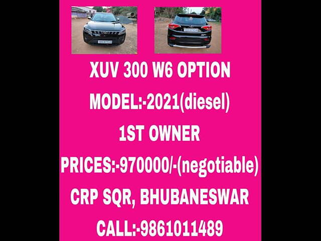 Used Mahindra XUV300 [2019-2024] 1.5 W6 [2019-2020] in Bhubaneswar