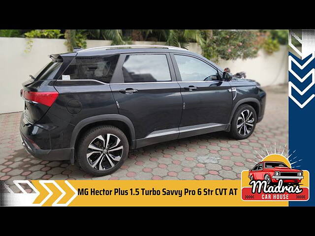 Used MG Hector Plus Savvy Pro 1.5 Turbo Petrol CVT 6 STR in Chennai