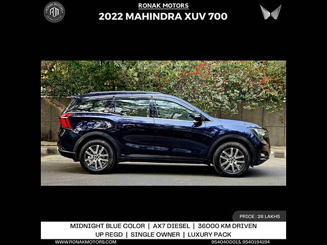 Used Mahindra XUV700 AX 7 Diesel  AT Luxury Pack 7 STR [2021] in Chandigarh