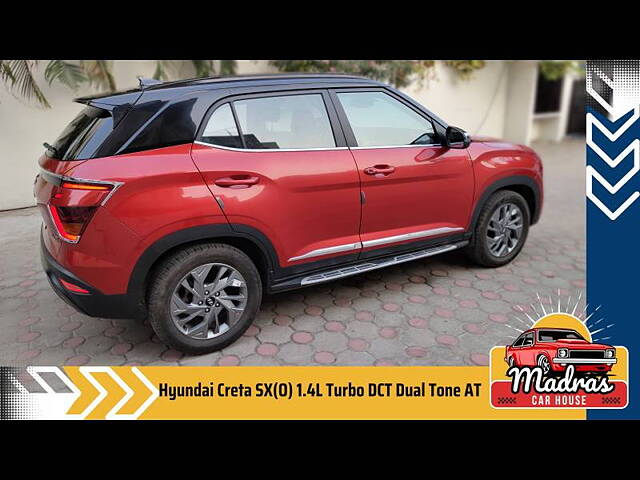 Used Hyundai Creta [2020-2023] SX (O) 1.4 Turbo 7 DCT Dual Tone [2022-2022] in Chennai