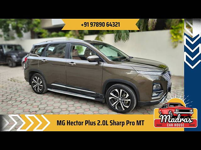 Used MG Hector Plus Sharp Pro 2.0 Turbo Diesel 7 STR [2023] in Chennai