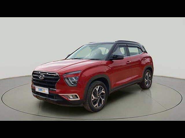 Used Hyundai Creta [2020-2023] SX (O) 1.4 Turbo 7 DCT Dual Tone [2022-2022] in Hyderabad